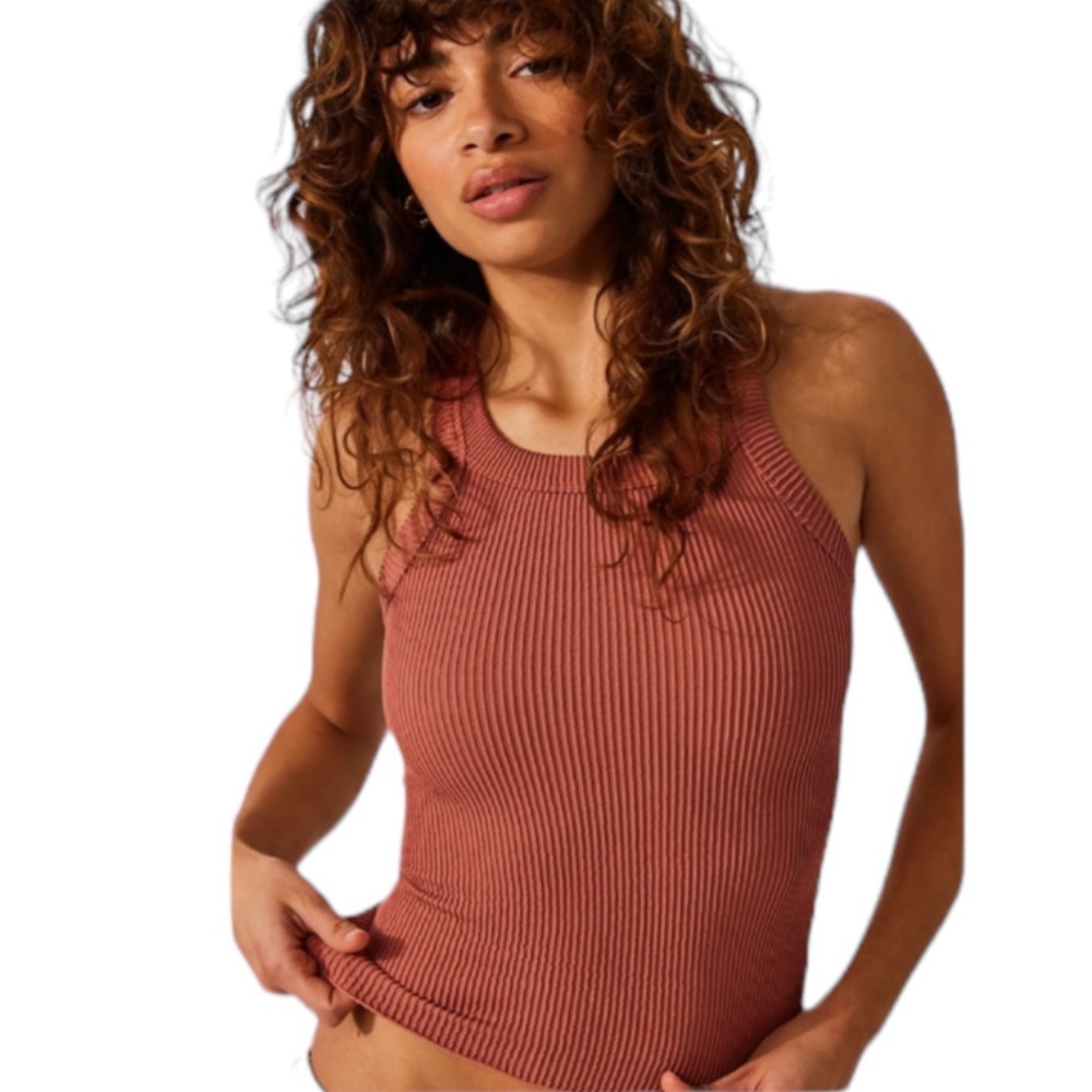 Free People Ribbed Seamless Tank Top XS/S NWOT